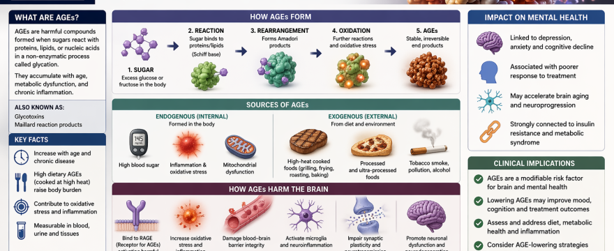  The A–Z of Metabolic Psychiatry: Advanced Glycation End Products (AGEs)